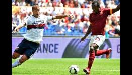 Roma 2-0 Genoa: Doumbia and Florenzi make the difference for hosts