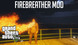 GTA 5 PC Mods: Firebreather Mod Gameplay – Fire Breathing Sasquatch