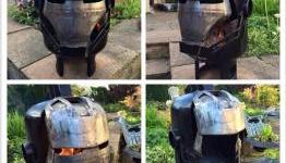This Iron Man/War Machine Fire Pit is the Only Way to Burn