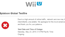 Splatoon global testfire demo causing trouble for Wii U Online services