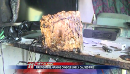 Man claims that a Wii burned down his house