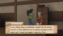 Screenshots of Gaijinworks’ cancelled Far East of Eden: Ziria localization