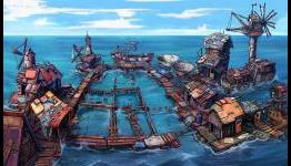Flotsam Is A Water Based Survival Town Builder