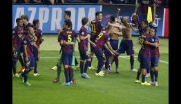 Barcelona break loads of Champions League records – Patrice Evra sets a less wanted first