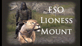 ESO Lioness Mount Now Available In The Crown Store