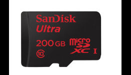 Sandisk’s 200 GB microSD card is now available on Amazon
