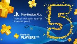 Playstation Plus 5 Year Anniversary Gift