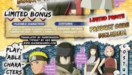 Naruto Storm 4 – New Details on First Print Bonuses Arise