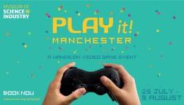 PLAY it! at the MOSI full event line-up revealed