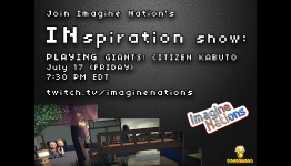 Cat Banana Studios is hosting an INspiration Show on Friday on Twitch.