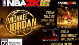 First Look at NBA 2K16 MJ Special Edition Bonus Items