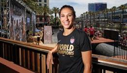 Carli Lloyd Takes on the Assassin’s Creed Experience