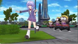 First Look At Plutia And Peashy In Blanc + Neptune Vs. The Zombie Army