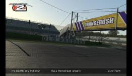 Updated rFactor 2 track Mills Metropark includes tribute to Jules Bianchi