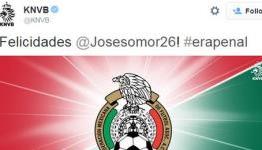 392 tweets later… Dutch FA finally replies to irate Mexico fan