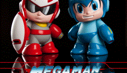 Mega Man Vinyl Collectibles from Kidrobot Look Plastic Fantastic