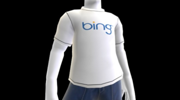Bling up your Xbox avatar with a free Bing t-shirt