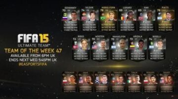 FIFA Ultimate Team Team of the Week (TOTW) – August 5th