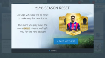 FIFA 16 Mobile Version Screenshot