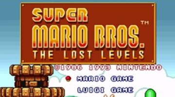 Mario History: Super Mario Bros.: The Lost Levels – 1986