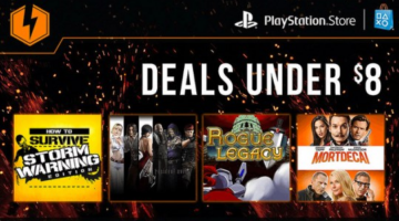 PSN Flash Sale Games For under $8