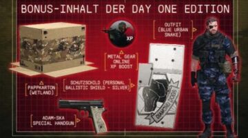 Last chance to take advantage of the preorder bonuses for Phantom Pain, Mad Max and more