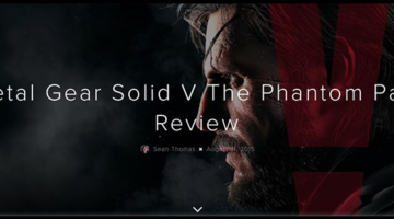 Metal Gear Solid V: The Phantom Pain Review | The Slanted