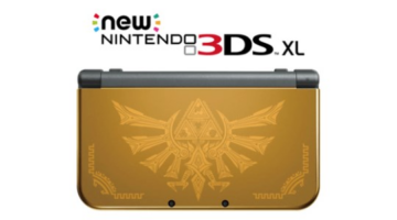 Hyrule Gold New Nintendo 3DS XL Gamestop Exclusive