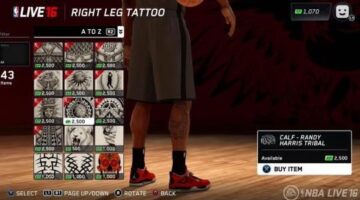 NBA Live 16 screens show iconic courts and player customization