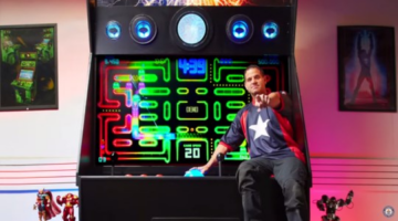 This is the world’s largest arcade machine — it stands taller than an African elephant
