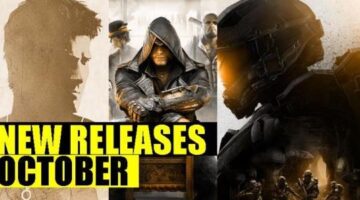 New Video Game Release For The Month Of October