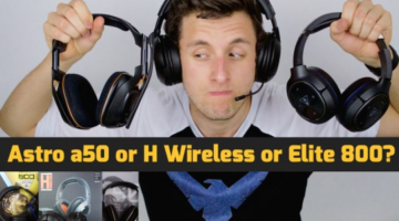 Best Premium Gaming Headset Comparison | H Wireless or Elite 800 or Astro a50