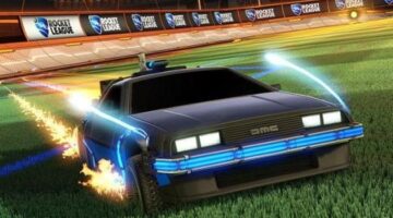 Rocket League: Back to the Future Car Pack adds DeLorean