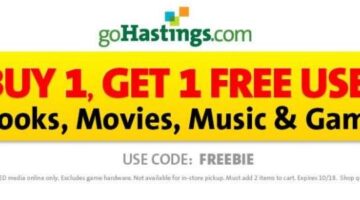 goHastings Buy 1, Get 1 Free Used Sale