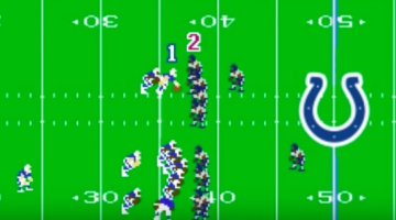 Watch the Colts’ Bizarre Failed Trick Play Recreated in Tecmo Bowl