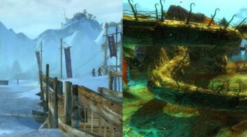 Tyria Then And Now: Shiverpeak Mountains