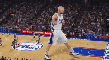 The NBA’s Tallest Player Is 30 Feet Tall, Crushes Fans