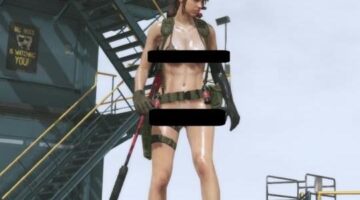 Metal Gear Solid 5 Quiet Nude Mod Could Break The Internet