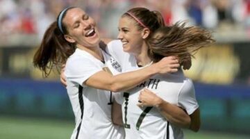 Holiday, Chalupny go out on top with USWNT’s win over Brazil