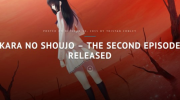 Kara no Shoujo – The Second Episode Released