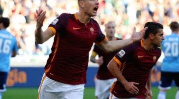 Roma 2-0 Lazio: Dzeko and Gervinho seal derby win for Giallorossi
