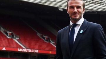 Beckham takes football to Antarctica