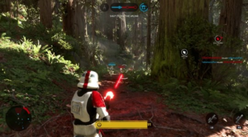 Watch the Shocktrooper from Star Wars Battlefront Tear It Up on Endor Walker Assault