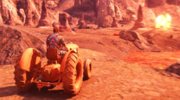 Getting a tractor across Just Cause 3’s map by land, sea and air