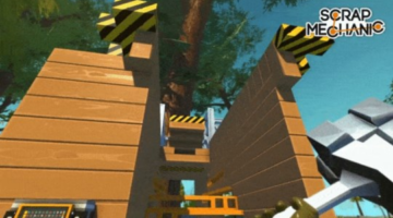 New Alpha Gameplay Footage of Scrap Mechanic Introduces The Controller