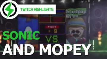 Sonic and Mopey (Twitch Highlight)