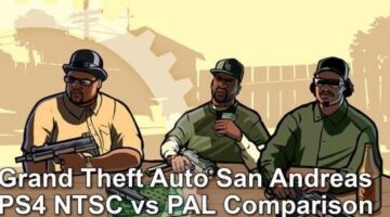 UPDATED Grand Theft Auto San Andreas PS4 Frame-Rate Test [UK vs US]