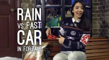Fast Car Meets Wet Weather in This Forza 6 Xmas Challenge
