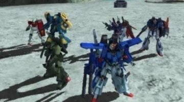 Gundam Extreme Vs. Force Screenshots Show Off New Vita Exclusive