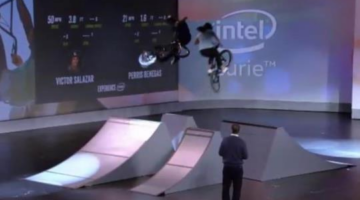 Intel equips BMX stunt riders with tracking analytics